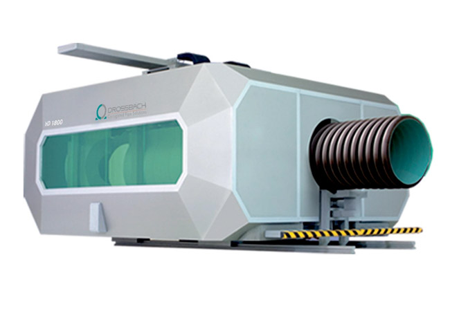 Corrugator HD 1800 für Rohre bis OD 1800 mm