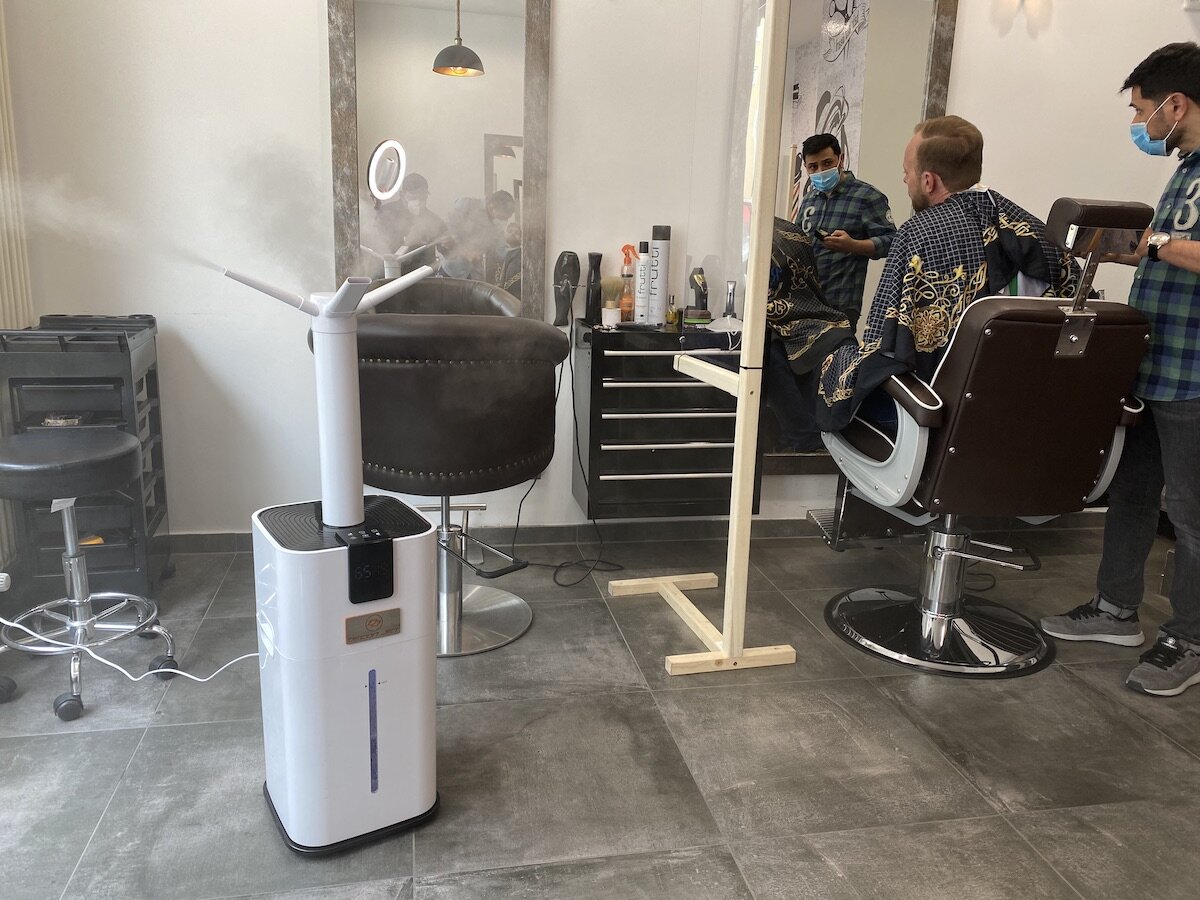 Einsatz bei Friseuren