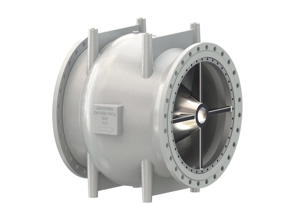 Axial Flow Check Valve (Non-Slam)