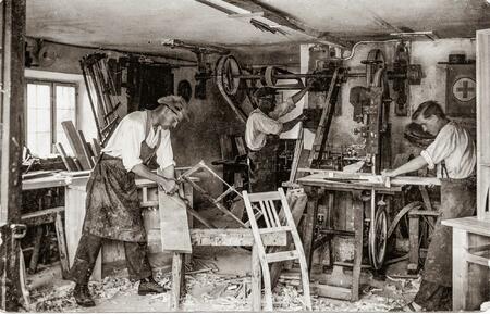 Werkstatt 1891 – ursprünglich die Küche des Wohnhauses