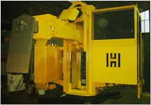 Abschlackmaschine