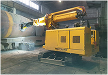 Ausbrechmaschine mit Hubarm (A40)