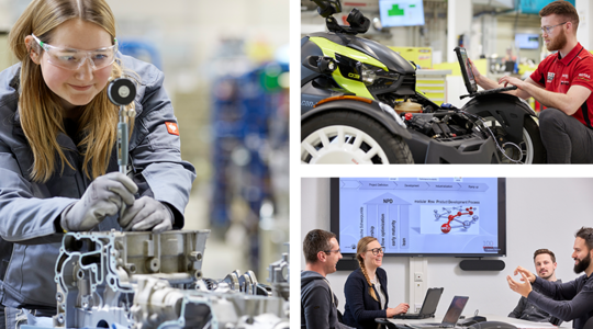 Research & Development bei BRP-Rotax