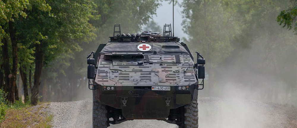 Bauteile für militärische Nutzfahrzeuge
