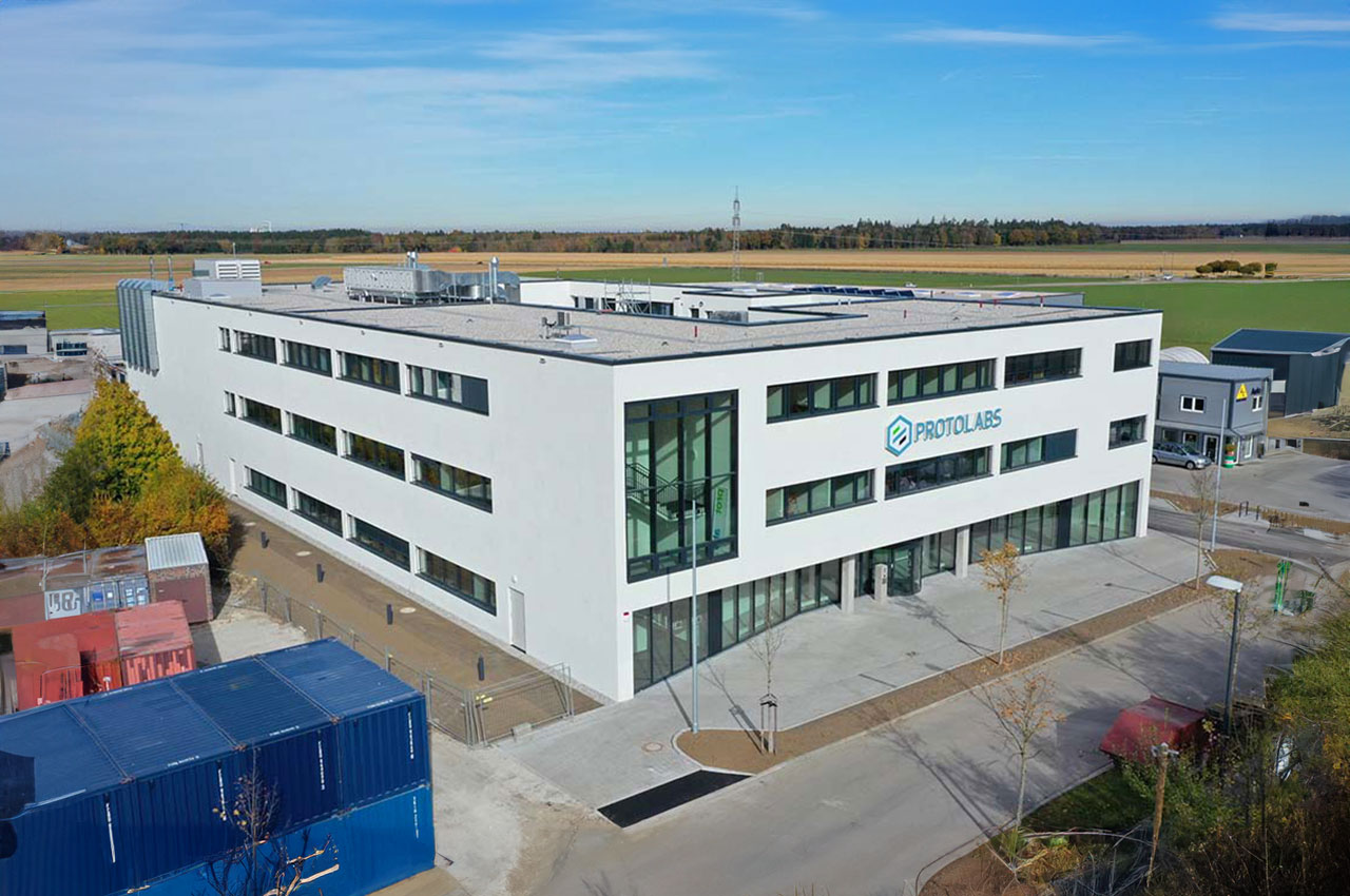 Referenz Protolabs: Büro- und Produktionsgebäude