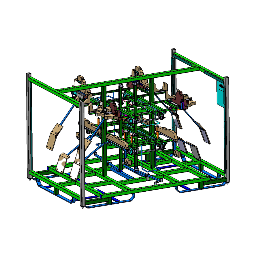 CAD-Zeichnung Ladungsträger (CATIA V5)