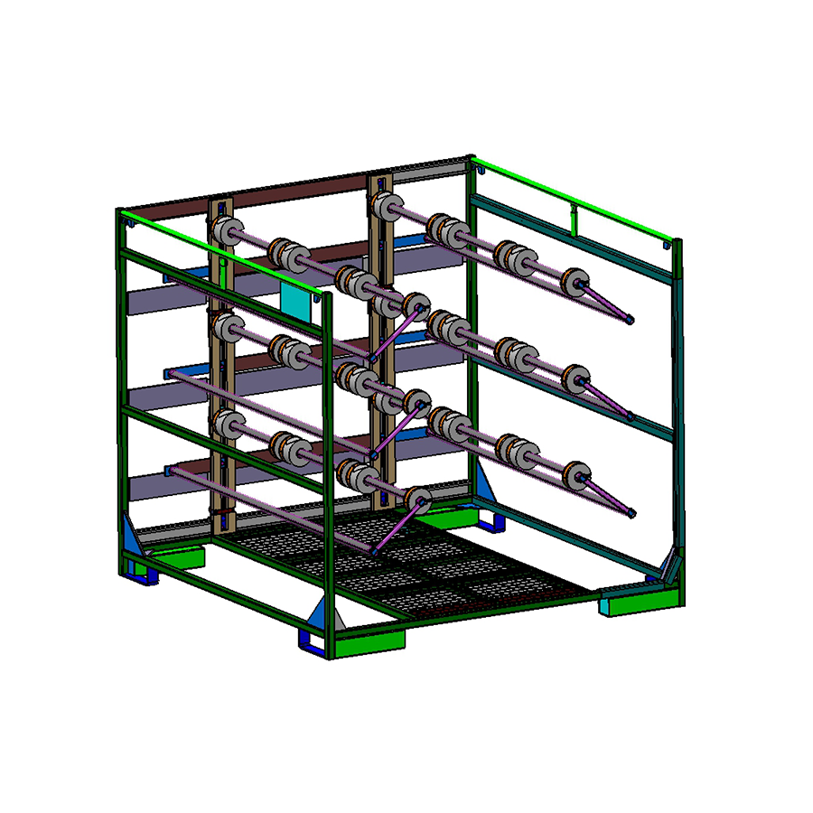 CAD-Zeichnung Ladungsträger (CATIA V5)