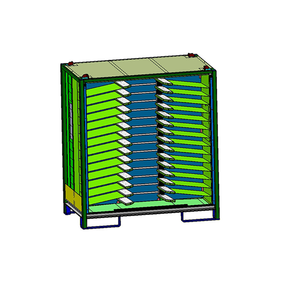 CAD-Zeichnung Ladungsträger (CATIA V5)