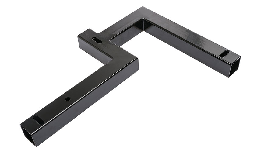 Rohrbauteil, pulverbeschichtet
