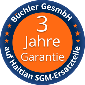 Bis zu 3 Jahre Garantie mit Wartungsvertrag