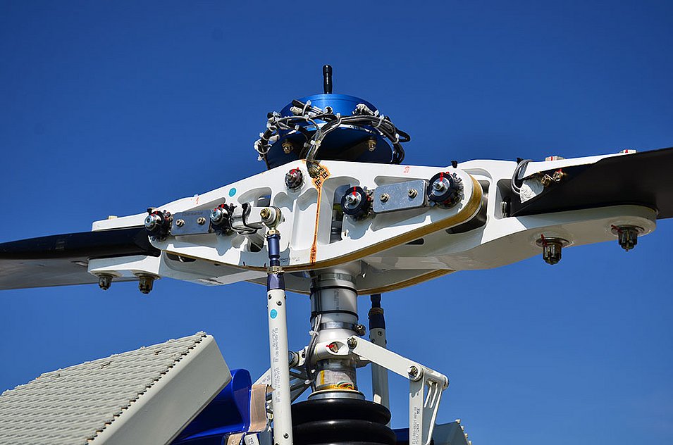 CTP-Rotate am Ultraleicht-Hubschrauber