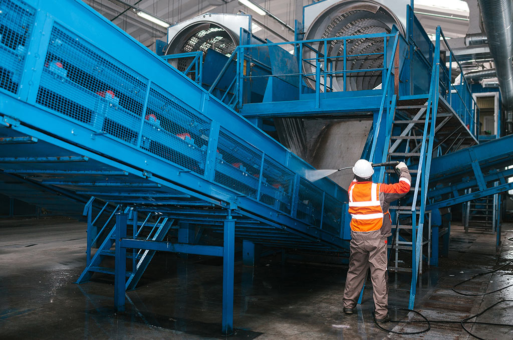 Hochdruckreiniger für die Industrie