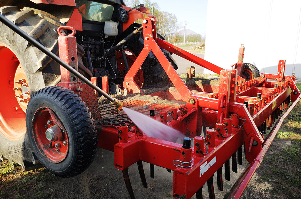 Hochdruckreinigung in der Landwirtschaft