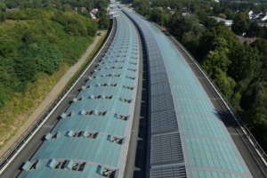 Lärmschutzeinhausung A1 Köln-Lövenich