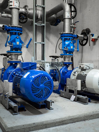 Elektrotechnische Anlage Abwasser