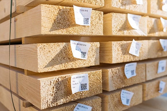 Einzelstück-Etikettierung mit QR-Code