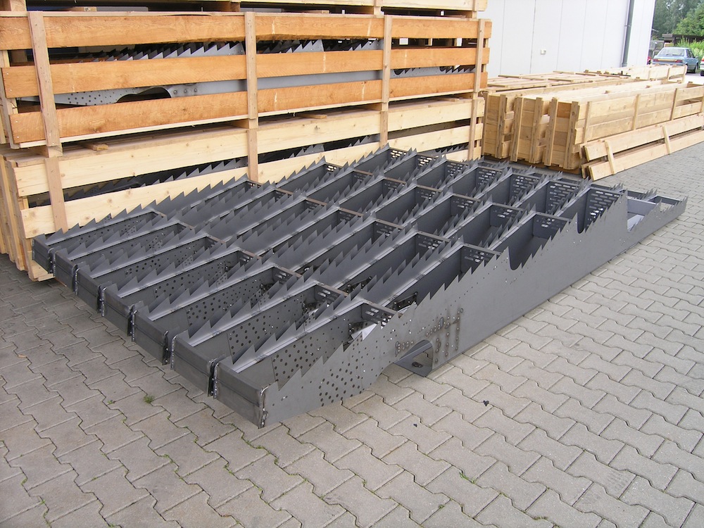 Blick in die Fertigungshalle