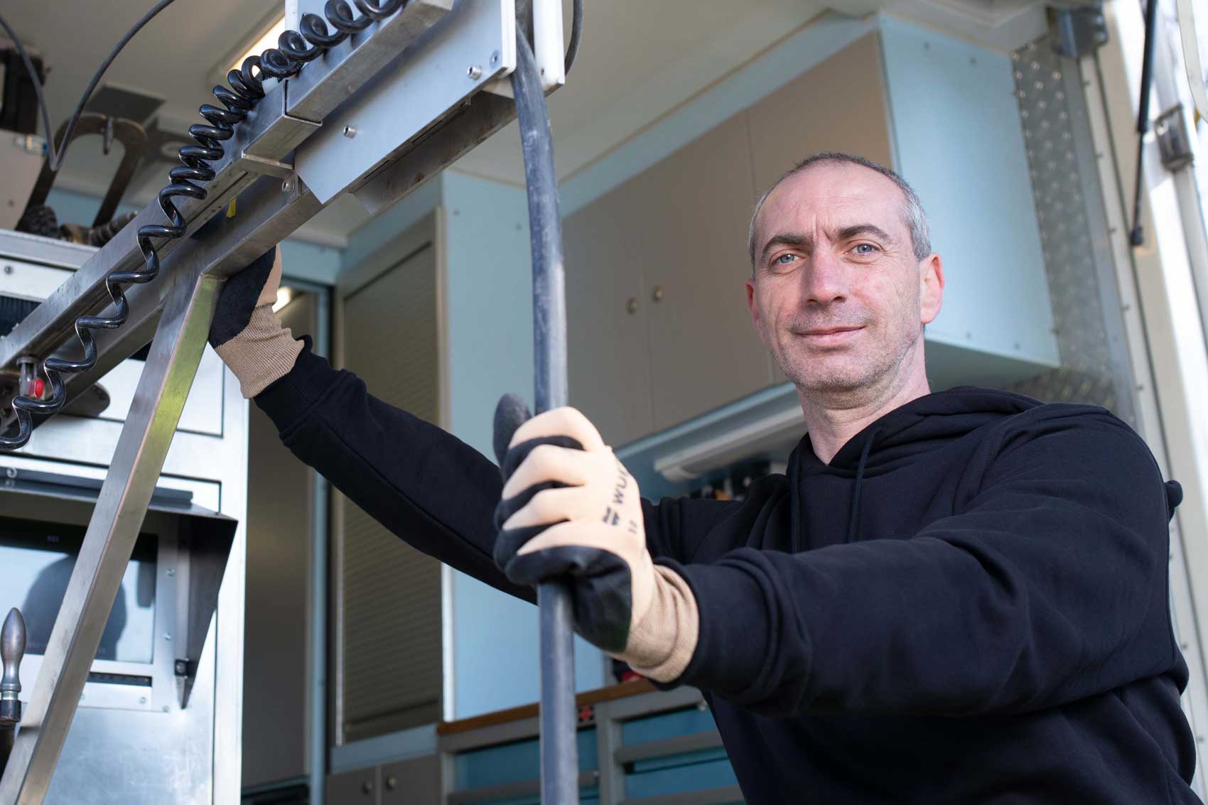 IMPREG Anwendungstechniker im Einsatz