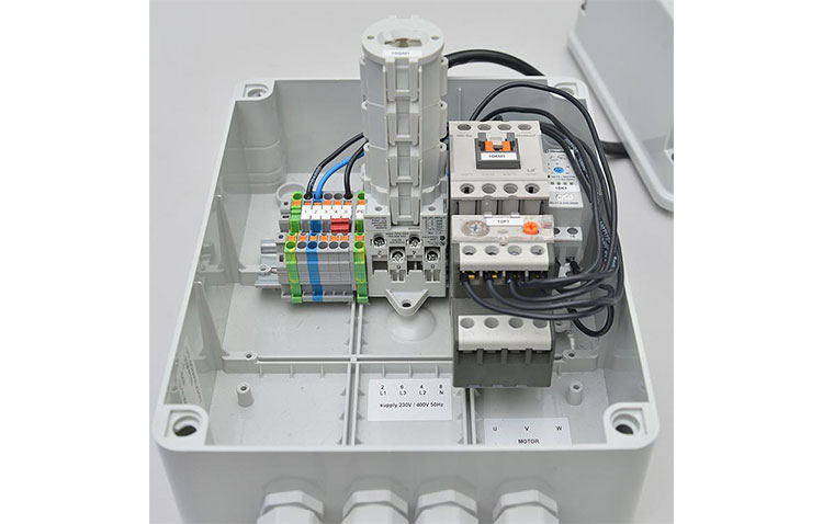 Verkabelung einer Elektrobox