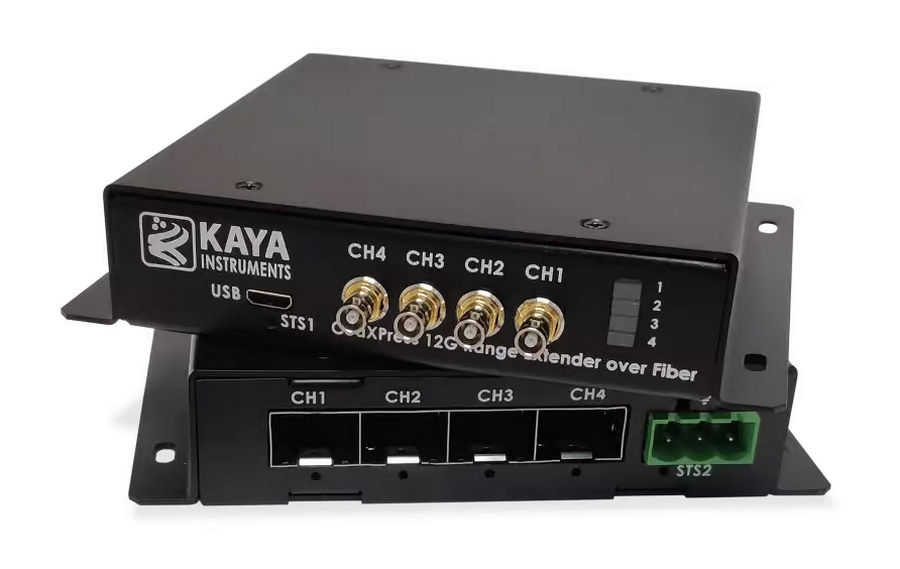 CoaXPress Range Extender über Glasfaser (CXP-zu-CoF-Signalwandler)