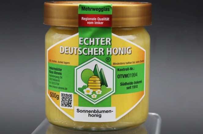 Prämierter Sonnenblumenhonig