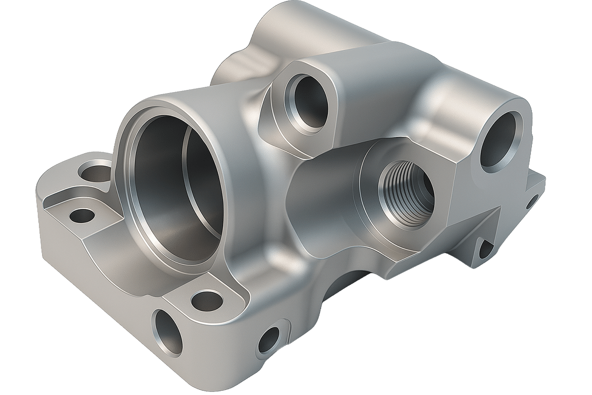 3D-Modell eines Bauteils