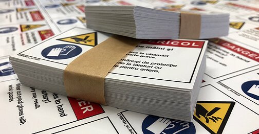 Aufkleber/Folienetiketten
