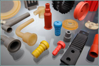 Technical rubber molded parts