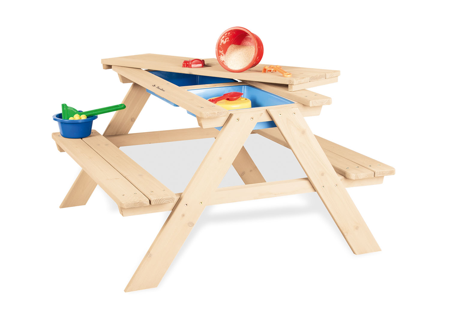 Children's seating set 'Matsch-Nicki for 4'