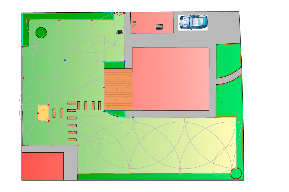 Bewässerungsplan (CAD)