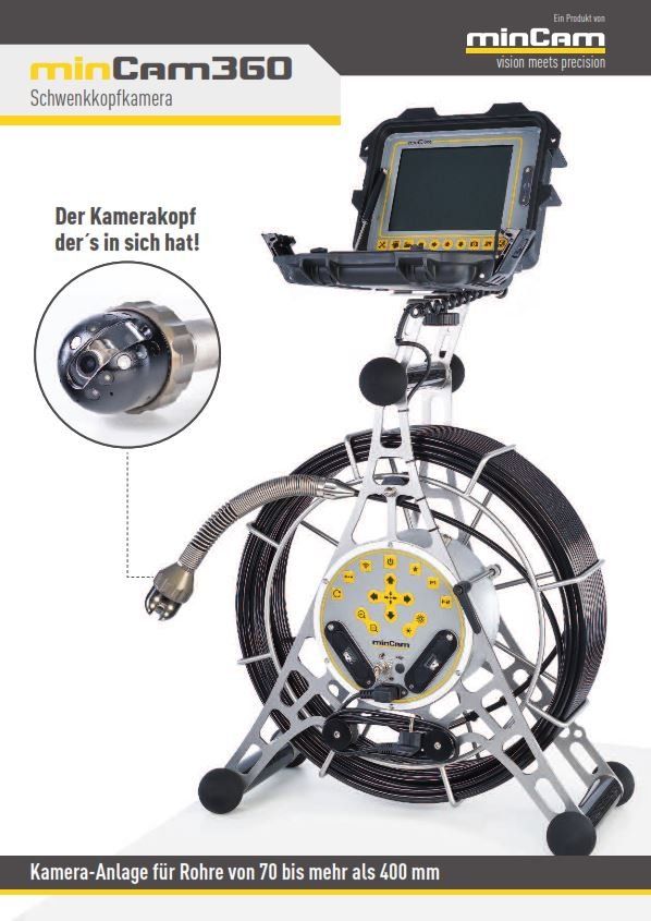 Kanalprüfung mit Farbkamera
