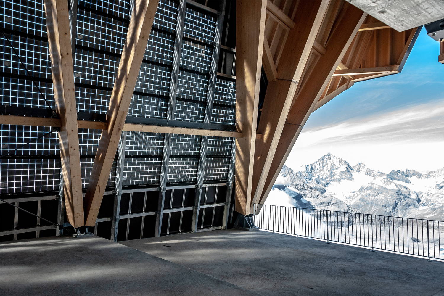 3S-Bahn Klein Matterhorn, Bergstation