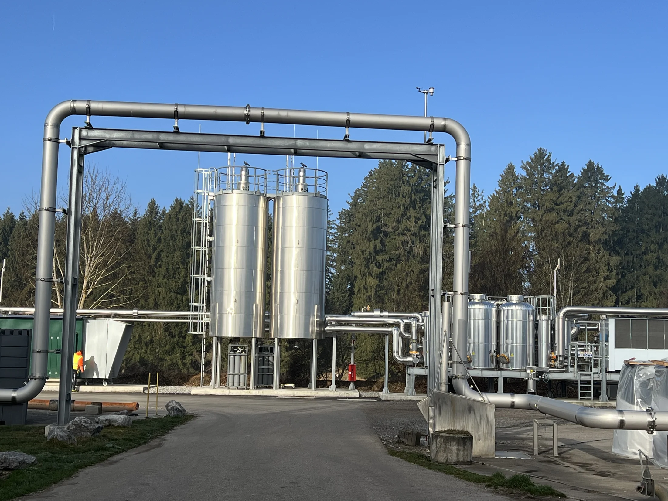 Rohrsystem einer Industrieanlage