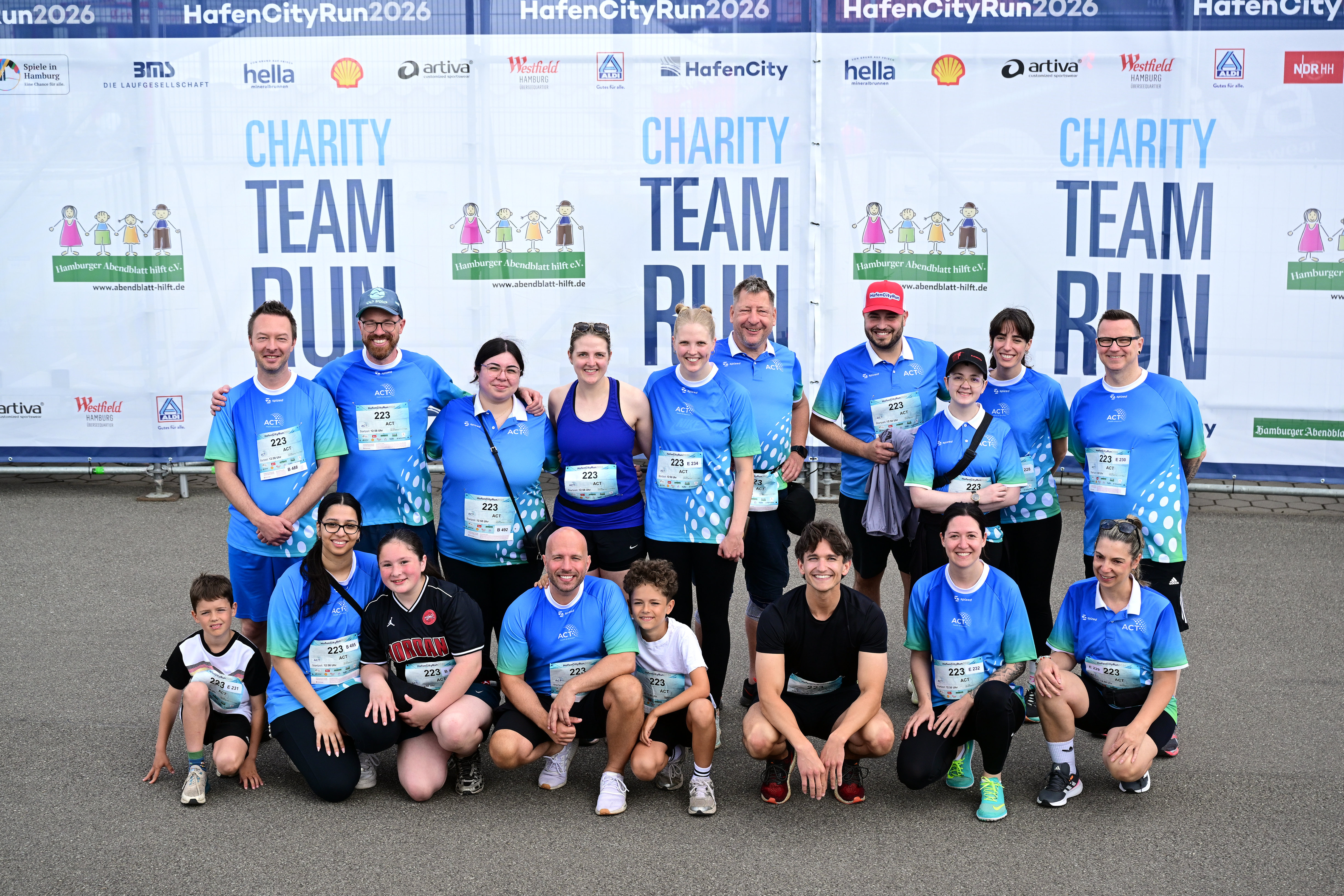 ACT Team beim HafenCity Run