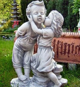 Gartendeko aus Beton