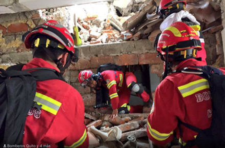 USAR-Ausrüstungen von LEADER in Ecuador