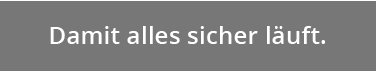 Damit alles zusammenpasst