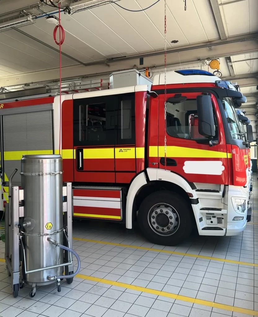 Feuerwehrsauger für Ex-Zone 1