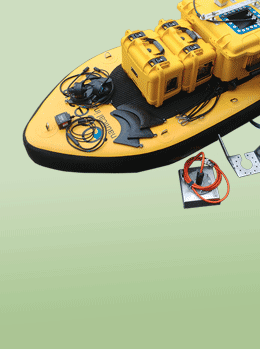 Remote operierter Sub-Bottom-Profiler (USV/ASV/ROV)