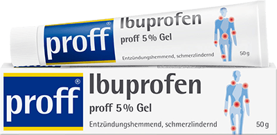 proff Ibuprofen 5% Gel