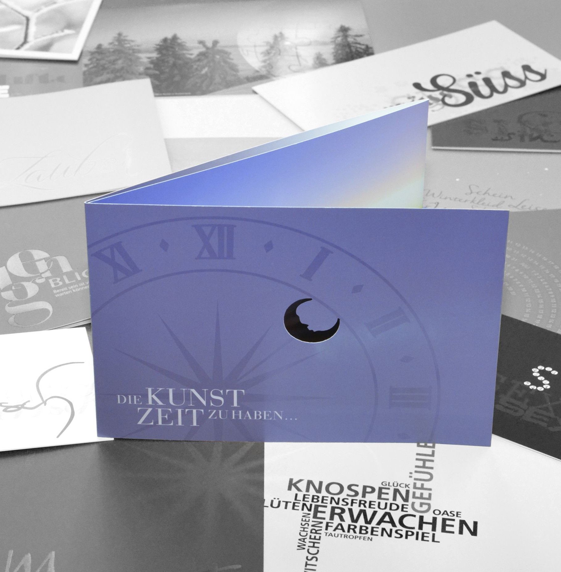 Grussbotschaften und Karten aller Art