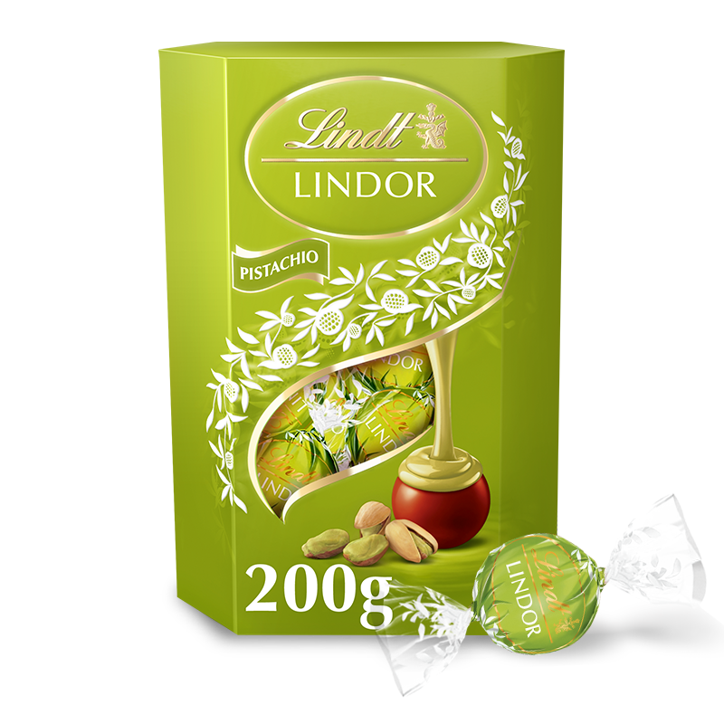 Lindor Kugeln Pistazie Cornet 200g