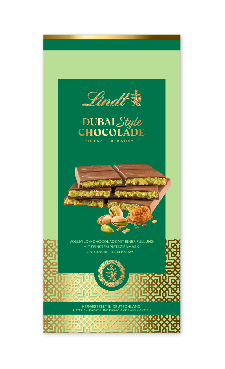 Dubai Style Tafel Milch 150g