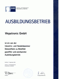 Ausbildung bei Wepatronic
