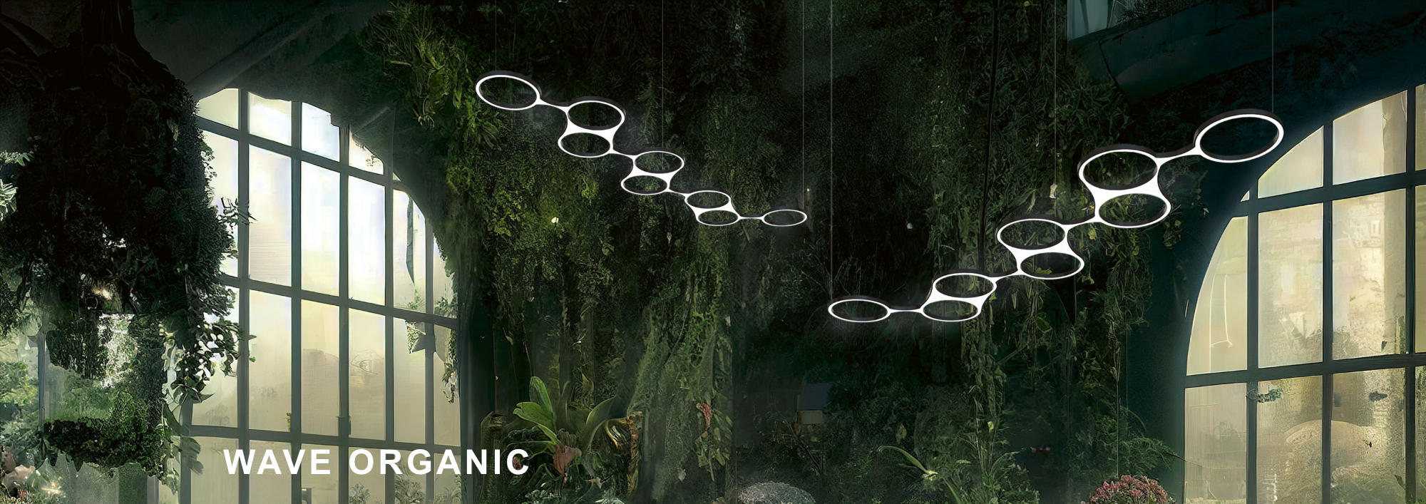 Wave Organic object luminaire