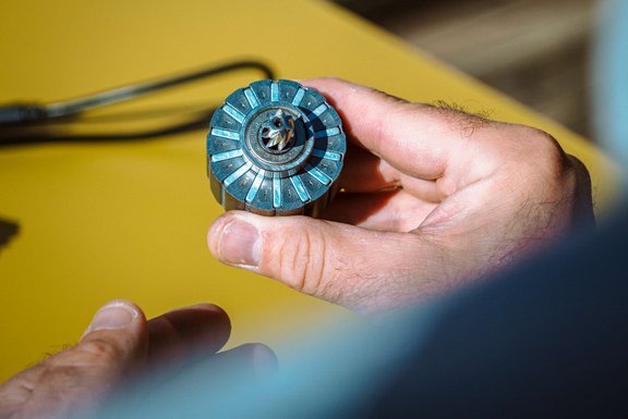 Hub motor from production