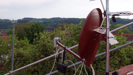 Satellitenempfangsanlage