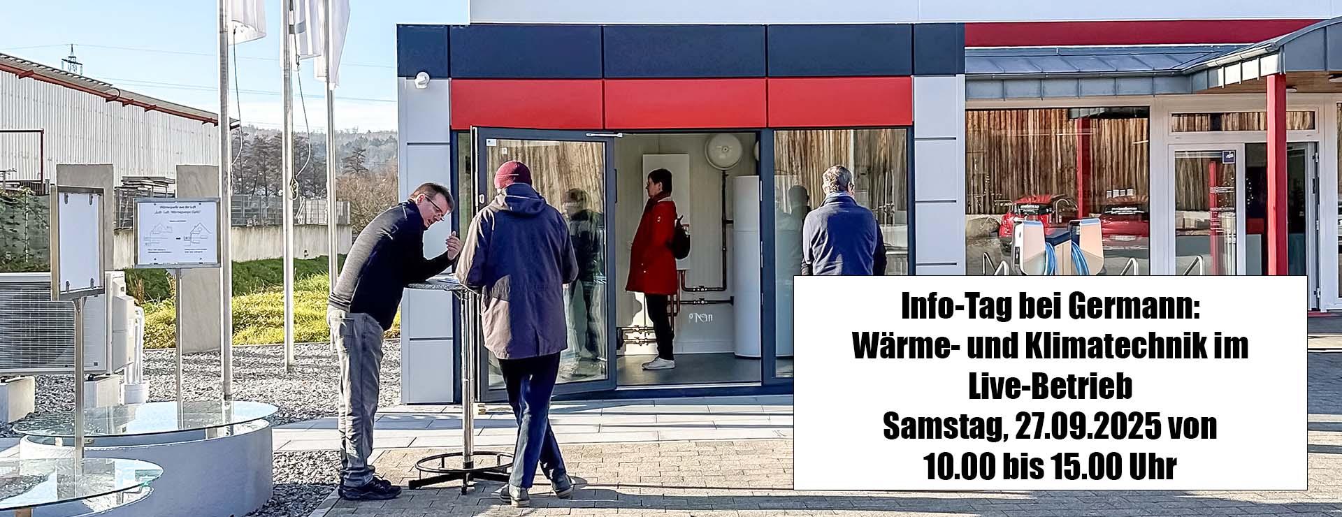 Infotage bei der Germann GmbH