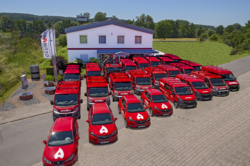 Service-Fahrzeug