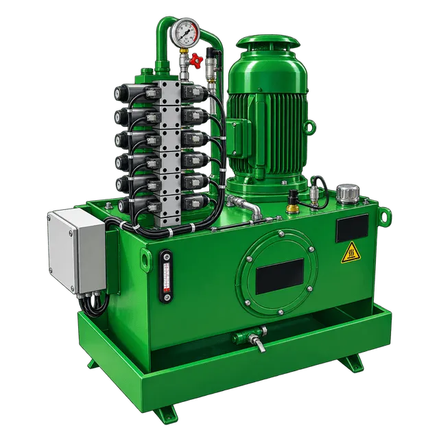 Hydraulikaggregat nach Zeichnung